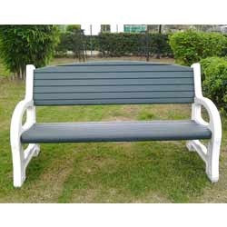 New Maintenance Free Garden Bench Ed Direct