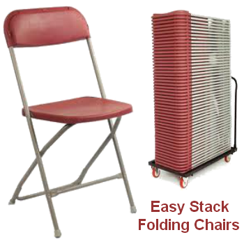 stackable folding chairs
