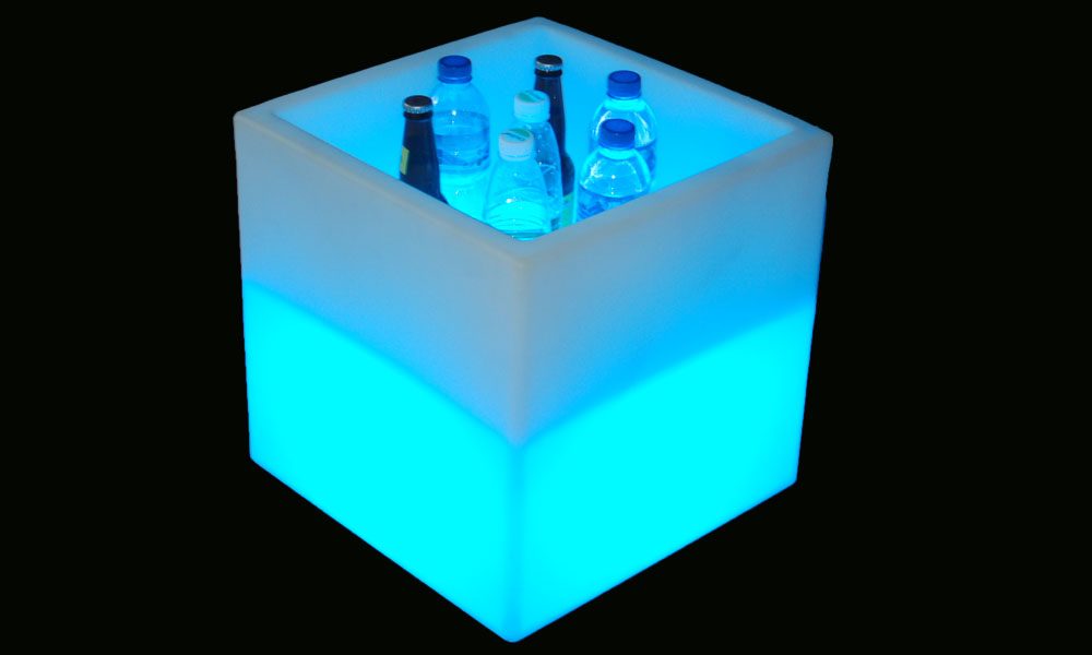 LED Ice Bucket/Display Cubes Ed Direct
