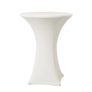 Pod Table Spandex White